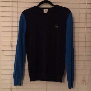 Lacoste Long Sleeve Color Block Pullover
